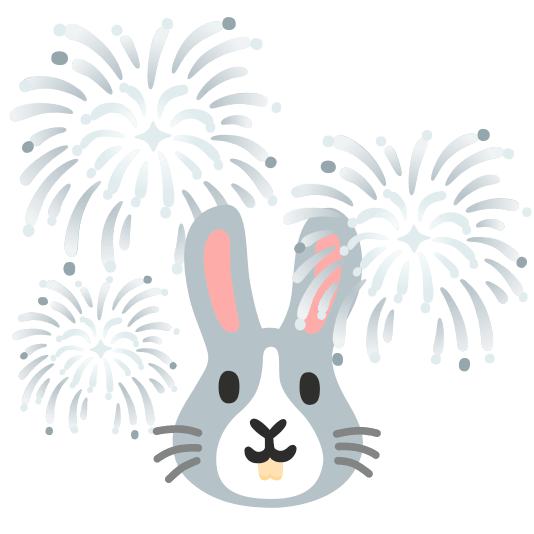 fireworks rabbit