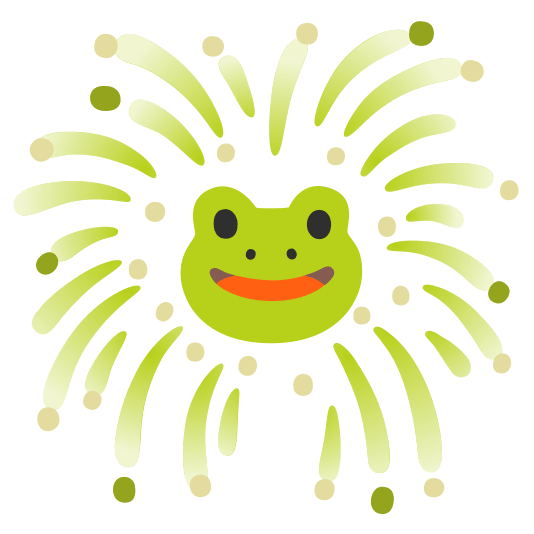 fireworks frog