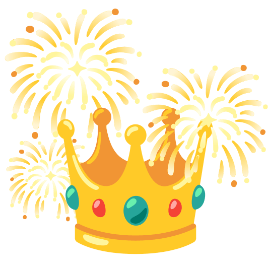 fireworks crown