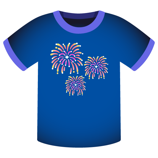 fireworks shirt