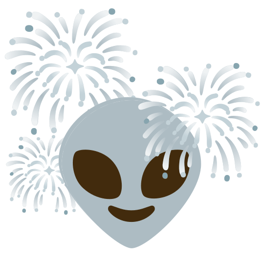 fireworks alien