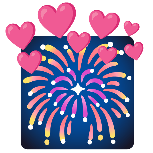 fireworks cupid