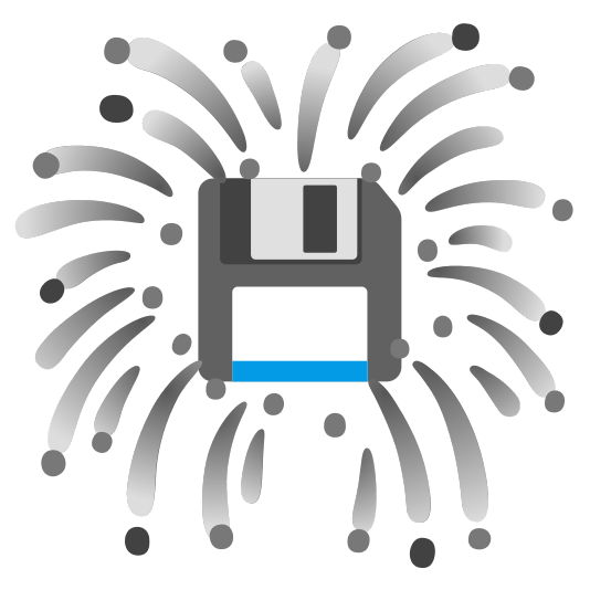 fireworks floppy disk