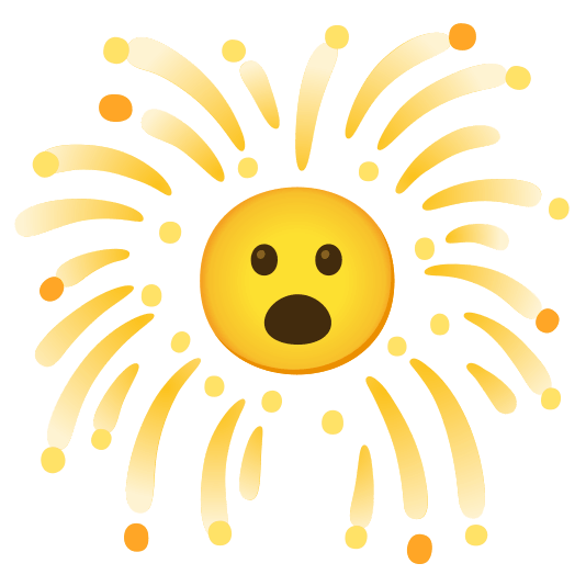 fireworks open mouth