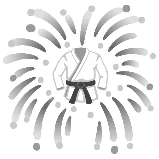 fireworks martial arts uniform