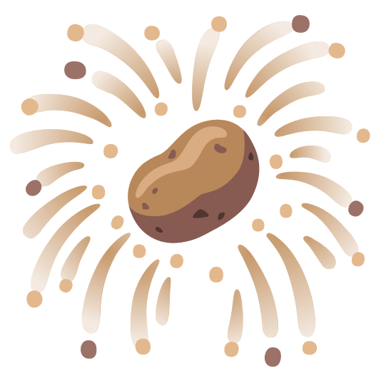 fireworks potato