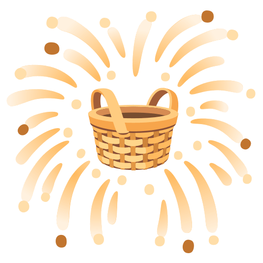 fireworks basket