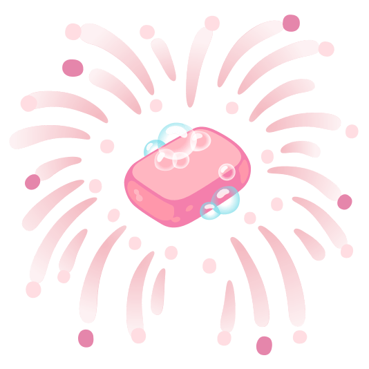 fireworks soap