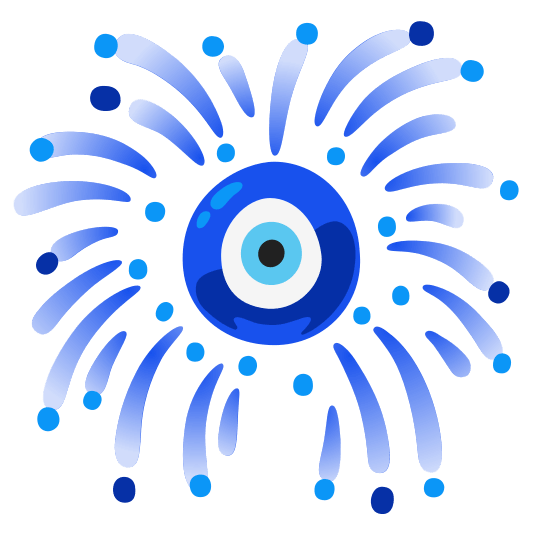 fireworks nazar amulet