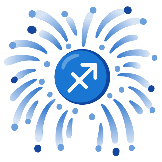 fireworks sagittarius