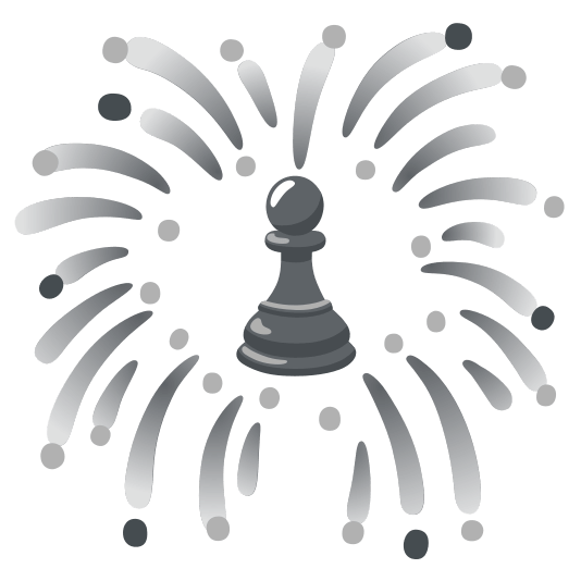 fireworks chess pawn