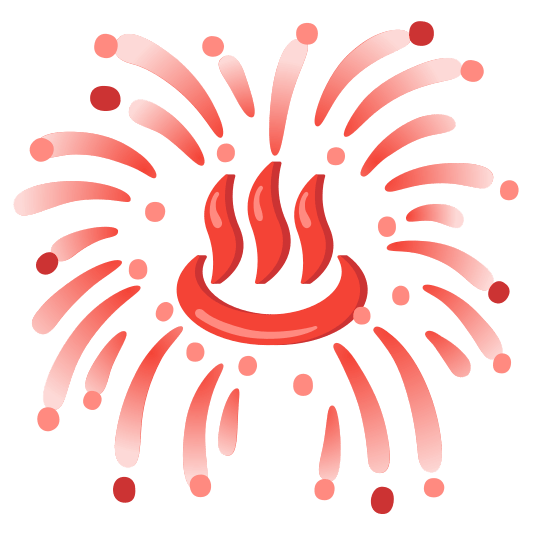 fireworks hotsprings