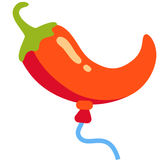 balloon hot pepper