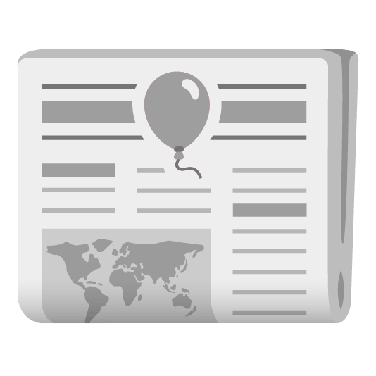 balloon newspaper