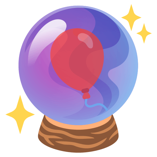balloon crystal ball