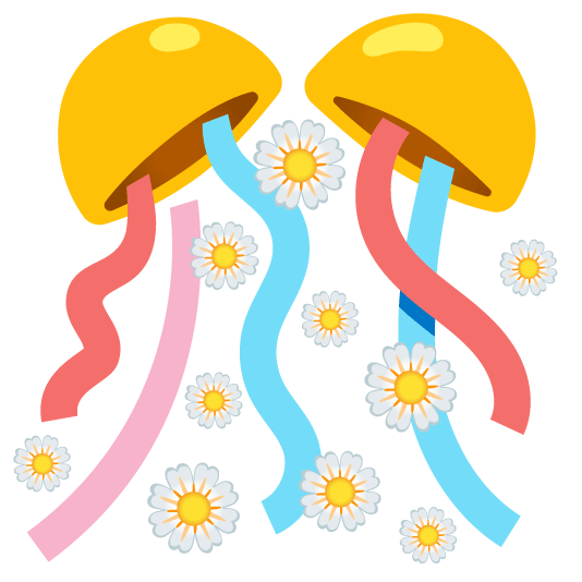 confetti ball blossom