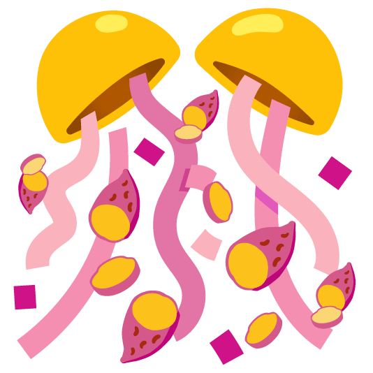 confetti ball sweet potato