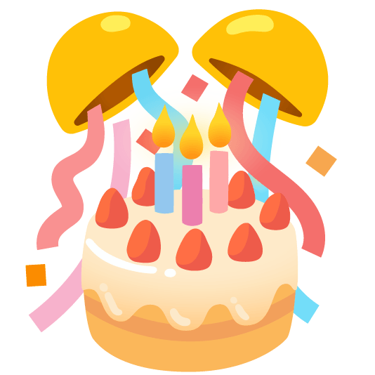 confetti ball birthday