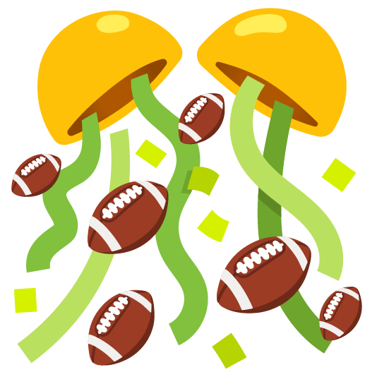 confetti ball football