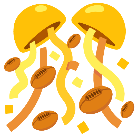 confetti ball rugby football