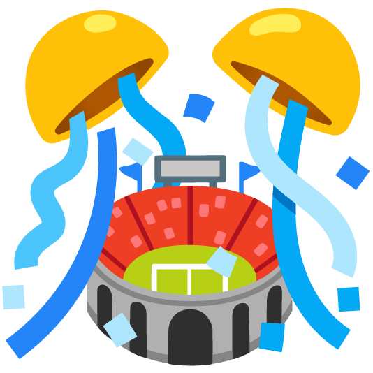 confetti ball stadium