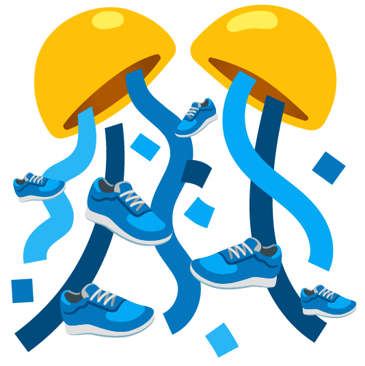 confetti ball athletic shoe