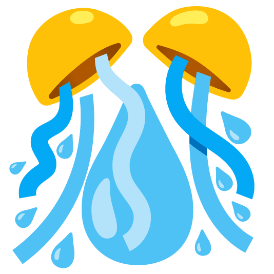 confetti ball droplet