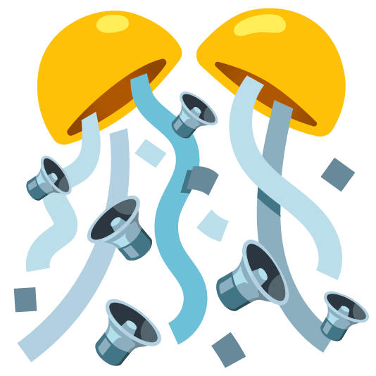 confetti ball speaker