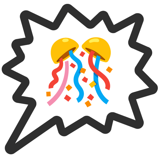 confetti ball right anger bubble