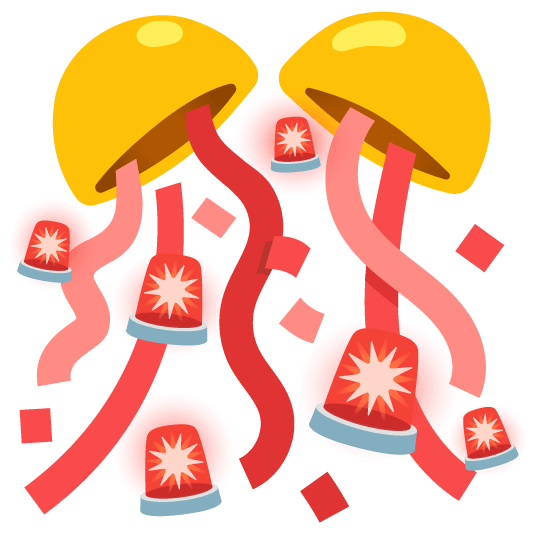 confetti ball rotating light