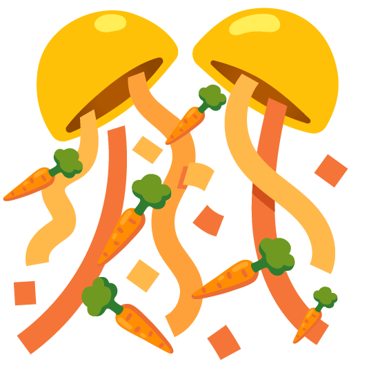 confetti ball carrot