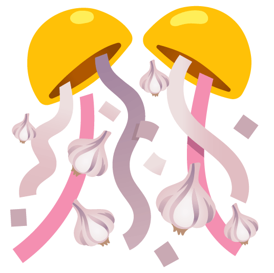 confetti ball garlic