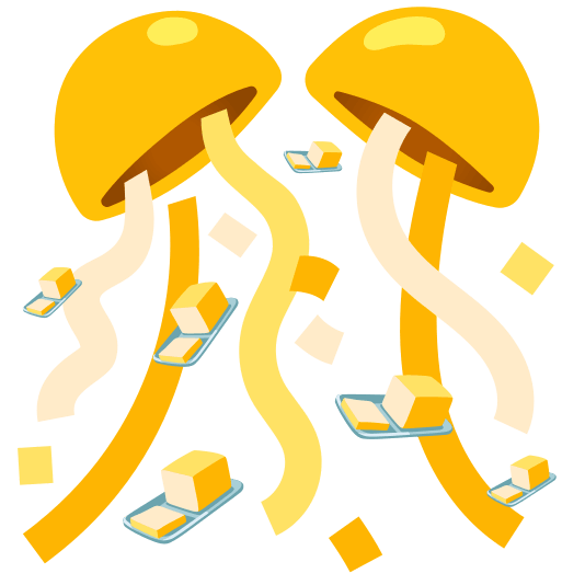 confetti ball butter