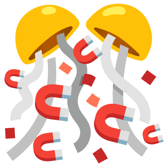 confetti ball magnet