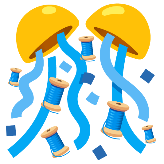 confetti ball thread