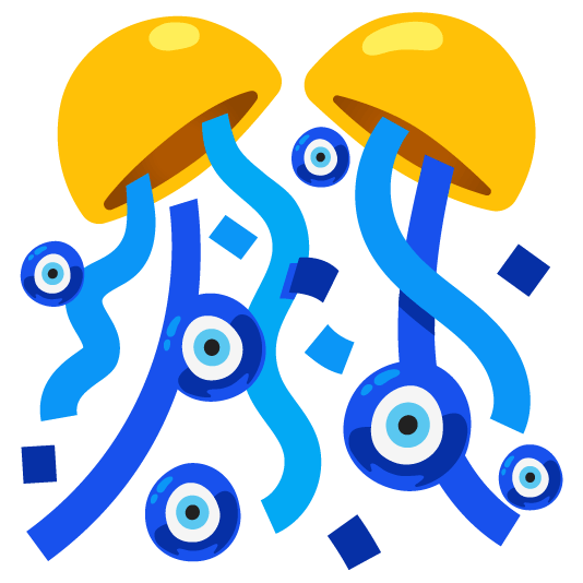 confetti ball nazar amulet