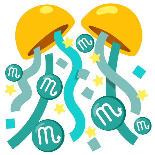 confetti ball scorpius