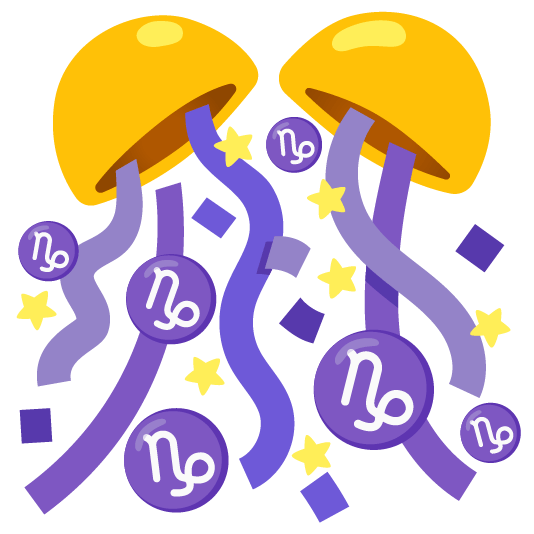 confetti ball capricorn