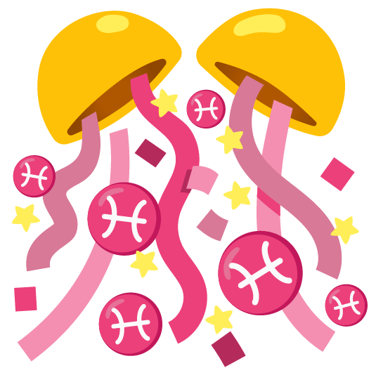 confetti ball pisces