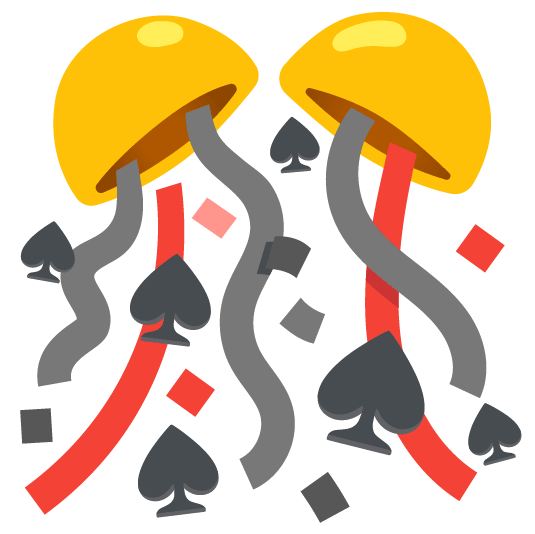 confetti ball spades