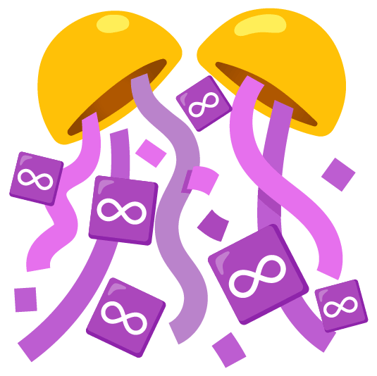 confetti ball infinity