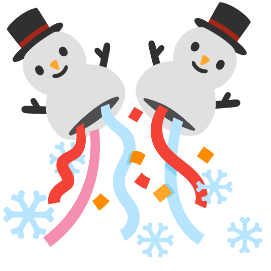 confetti ball snowman without snow