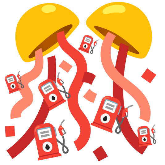 confetti ball fuelpump