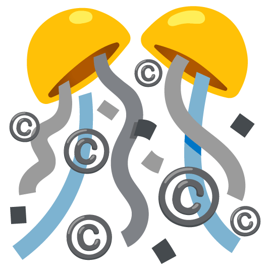 confetti ball copyright