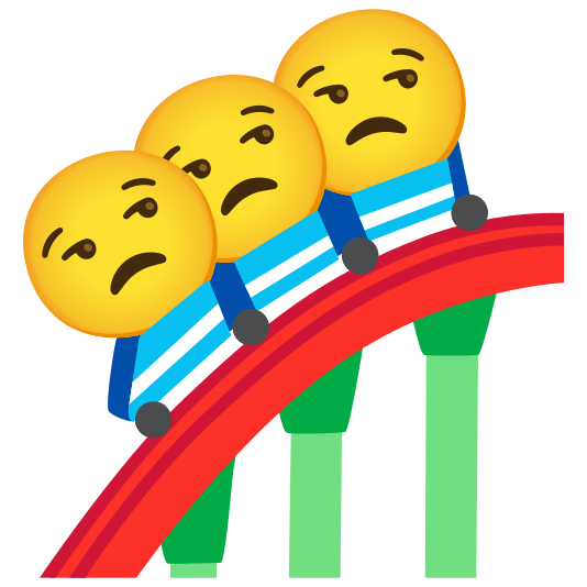 roller coaster unamused