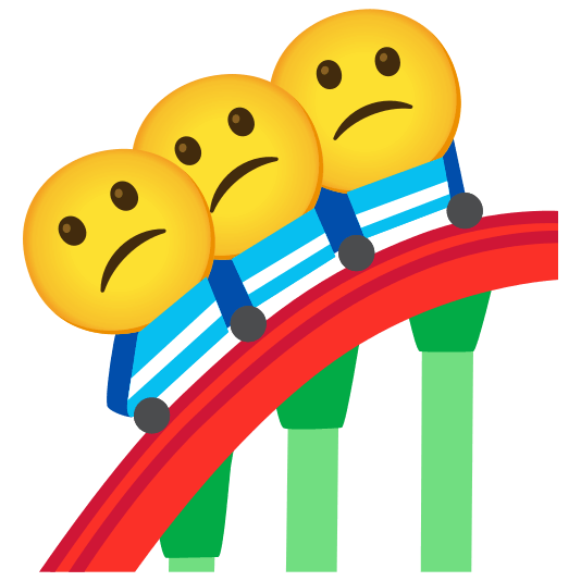 roller coaster confused