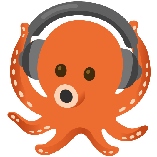 headphones octopus