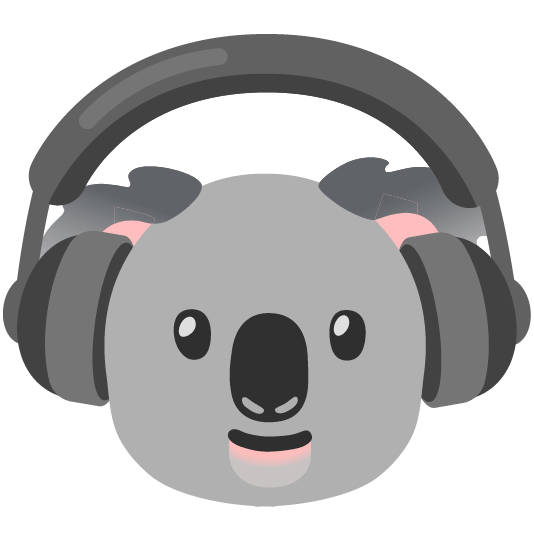 headphones koala