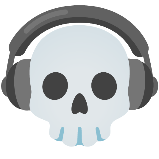 headphones skull