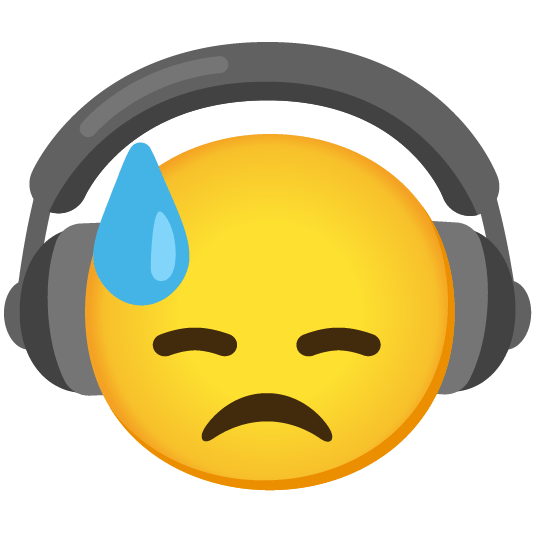 headphones sweat